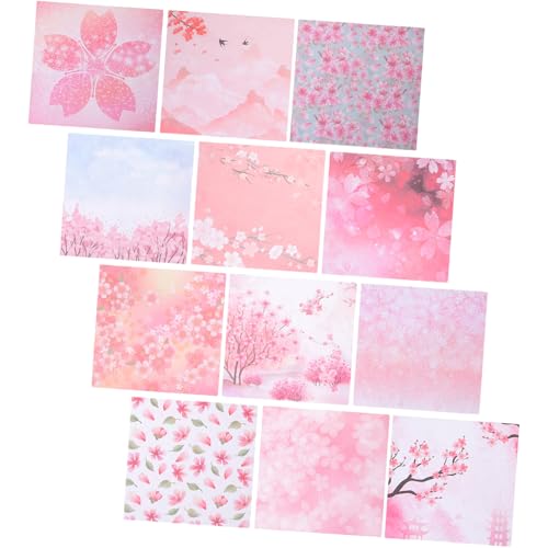NUOBESTY 200 Stück Origami Papier Doppelseitiges Faltpapier für Kreative Diy Bastelprojekte für Anfänger und Fortgeschrittene Buntes Bastelpapier für Kunsthandwerk und Origami Falttechniken von NUOBESTY