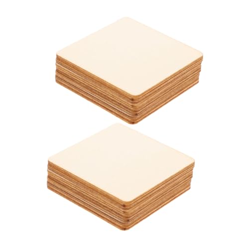 NUOBESTY 200 Stück Quadratische Holzscheiben Unbehandelte Holzstücke für DIY Bastelprojekte Kreative Holzgravur und Malflächen Vielseitige Holzscheiben zum Gestalten und Verzieren NUOBESTY 200 Stück Quadratische Holzscheiben Unbehandelte Holzstücke für DIY Bastelprojekte Kreative Holzgravur und Malflächen Vielseitige Holzscheiben zum Gestalten und Verzieren von NUOBESTY