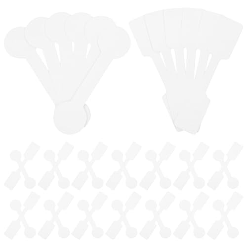 NUOBESTY 200 Stück Selbstklebende Schmuck Preisschilder Blanko Etiketten Weiße Displaykarten für Ringe Ohrringe Halsketten Praktische Verpackung und Identifikationsaufkleber für NUOBESTY 200 Stück Selbstklebende Schmuck Preisschilder Blanko Etiketten Weiße Displaykarten für Ringe Ohrringe Halsketten Praktische Verpackung und Identifikationsaufkleber für von NUOBESTY