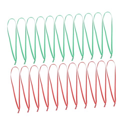 NUOBESTY 200 Stück Weihnachtsbaum Deko Hängerbänder Dünne Rote und Grüne Ornamentbänder zum Aufhängen Leichte Langlebige und Farbechte Christbaumschmuck-Aufhänger für Festliche NUOBESTY 200 Stück Weihnachtsbaum Deko Hängerbänder Dünne Rote und Grüne Ornamentbänder zum Aufhängen Leichte Langlebige und Farbechte Christbaumschmuck-Aufhänger für Festliche von NUOBESTY