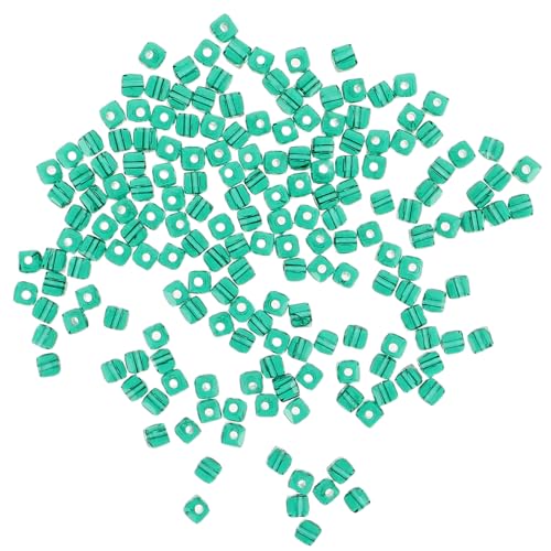 NUOBESTY 200 Stück würfelförmige Glasperlen zur Schmuckherstellung, 4 mm, facettierte quadratische Abstandshalter, lose Perlen für Armbänder, Ohrringe, Halsketten, DIY-Bastelzubehör NUOBESTY 200 Stück würfelförmige Glasperlen zur Schmuckherstellung, 4 mm, facettierte quadratische Abstandshalter, lose Perlen für Armbänder, Ohrringe, Halsketten, DIY-Bastelzubehör von NUOBESTY