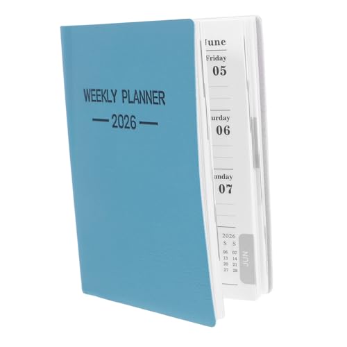 NUOBESTY 2026 Agenda-Buch notizbuch für die arbeit Taschenplaner für Geldbörsen Täglicher Planer Monatsplaner Planungsbuch Mini -Planer kleiner Notizblock Pu Blue NUOBESTY 2026 Agenda-Buch notizbuch für die arbeit Taschenplaner für Geldbörsen Täglicher Planer Monatsplaner Planungsbuch Mini -Planer kleiner Notizblock Pu Blue von NUOBESTY
