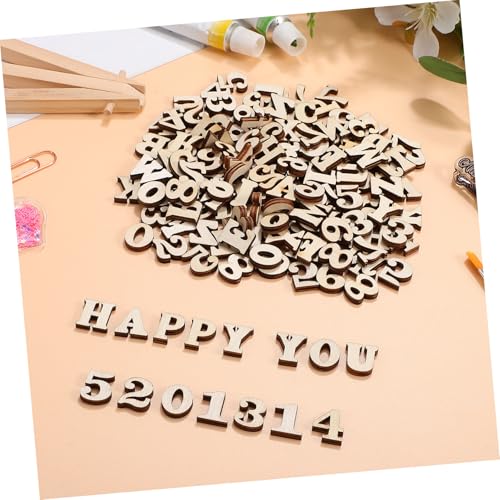 NUOBESTY 204 Stück Teiliges Naturbelassene Holzbuchstaben Teiliges Holznummern Kleine Glatte Bastelbuchstaben aus Stabilem Holz Vielseitig für DIY Dekoration Lernspielzeug Handwerk und NUOBESTY 204 Stück Teiliges Naturbelassene Holzbuchstaben Teiliges Holznummern Kleine Glatte Bastelbuchstaben aus Stabilem Holz Vielseitig für DIY Dekoration Lernspielzeug Handwerk und von NUOBESTY