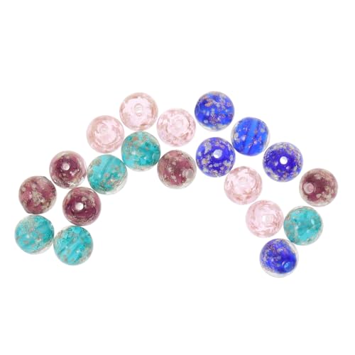 NUOBESTY 20Stücke Leuchtende Glasperlen für DIY Schmuck Handgefertigte Runde Perlen im Dunkeln Leuchtend für Armbänder und Ohrringe NUOBESTY 20Stücke Leuchtende Glasperlen für DIY Schmuck Handgefertigte Runde Perlen im Dunkeln Leuchtend für Armbänder und Ohrringe von NUOBESTY