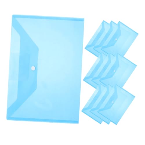 NUOBESTY 20st Aktenhalter Briefumschläge Mit Druckknopfverschluss Plastikumschläge Aktentaschen Dateispeicherhalter Quittungs-organizer-tasche Plastikumschlag Aktenordner Der Schule Pp von NUOBESTY