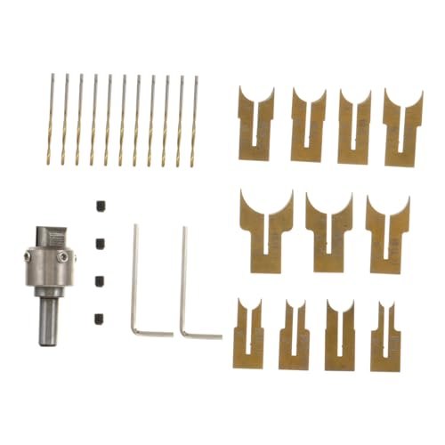 NUOBESTY 24 Stück Buddhistische Perlenmesserset Schmuck Juweliere Drill Hochgeschwindigkeitsstahl NUOBESTY 24 Stück Buddhistische Perlenmesserset Schmuck Juweliere Drill Hochgeschwindigkeitsstahl von NUOBESTY