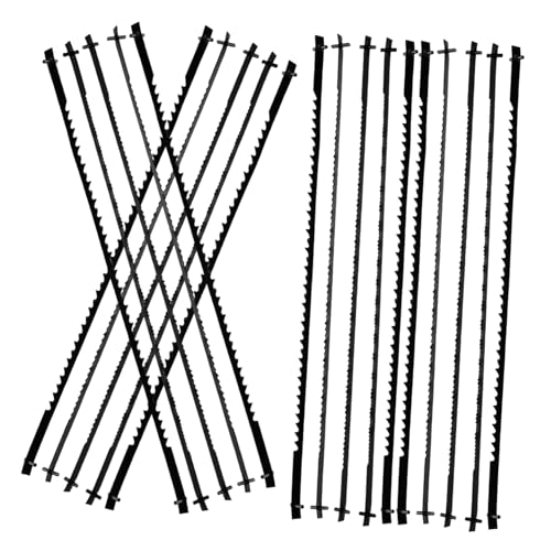 NUOBESTY 24 Stück Holzbearbeitungsgeschwindigkeits Sah Blade Holzbearbeitungswerkzeuge Sägeblätter Für Die Holzbearbeitung Holzbearbeitungsklingen Kohlenstoffstahl Black von NUOBESTY