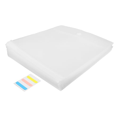 NUOBESTY 24 Stück Teiliges Dokumenten-organizer Deckel und Label-aufklebern Tragbare Aufbewahrungstaschen für Papier und Bastelmaterial Schützende Hüllen mit Sicherem Verschluss für Büro NUOBESTY 24 Stück Teiliges Dokumenten-organizer Deckel und Label-aufklebern Tragbare Aufbewahrungstaschen für Papier und Bastelmaterial Schützende Hüllen mit Sicherem Verschluss für Büro von NUOBESTY