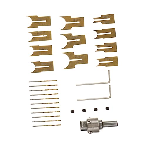 NUOBESTY 24 Stücke Buddhistischen Perle Messer Set Schmuck Juweliere Bohrer High Speed NUOBESTY 24 Stücke Buddhistischen Perle Messer Set Schmuck Juweliere Bohrer High Speed von NUOBESTY