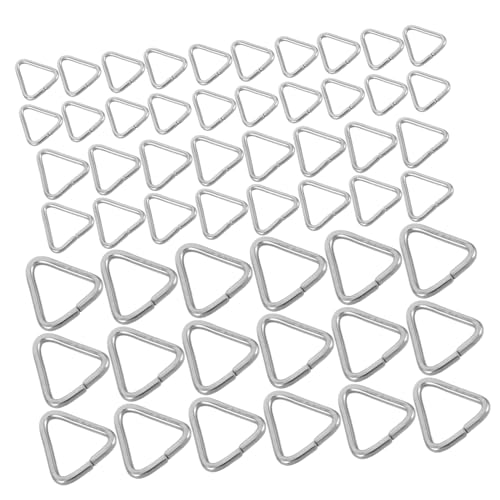 NUOBESTY 240 Stück Edelstahl Dreieckige Offene Hakenringe Schmuckverbinder für DIY Anhänger Verschluss Halskette Verbindungselemente Kleine für Ohrringe Armbänder NUOBESTY 240 Stück Edelstahl Dreieckige Offene Hakenringe Schmuckverbinder für DIY Anhänger Verschluss Halskette Verbindungselemente Kleine für Ohrringe Armbänder von NUOBESTY