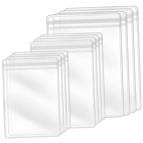 NUOBESTY 240 Stück Teiliges Schmuckbeutel aus Transparentem Dickem PVC mit Selbstklebendem Verschluss in Wiederverwendbar und Oxidationsbeständig zur Aufbewahrung von Ohrringen Halsketten NUOBESTY 240 Stück Teiliges Schmuckbeutel aus Transparentem Dickem PVC mit Selbstklebendem Verschluss in Wiederverwendbar und Oxidationsbeständig zur Aufbewahrung von Ohrringen Halsketten von NUOBESTY