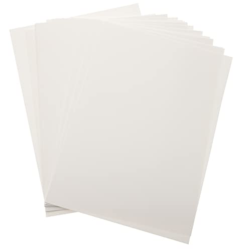 NUOBESTY 25 Blätter Wasserlösliches Papier Weißes Spurpapier Zeichenpapier Für Anfänger Transparentpapier A4-papier Künstler Auflösbares Papier Skizzenpapiere Haupt Druckerpapier Student von NUOBESTY