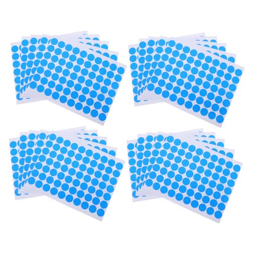 NUOBESTY 25 Blatt Wasserdichte Runde Aufkleber Selbstklebende PVC Etiketten Bögen mit Farbigen Punkten Beschreibbar und Druckbar Vielseitig für Organisation Versiegelung und Markierung NUOBESTY 25 Blatt Wasserdichte Runde Aufkleber Selbstklebende PVC Etiketten Bögen mit Farbigen Punkten Beschreibbar und Druckbar Vielseitig für Organisation Versiegelung und Markierung von NUOBESTY