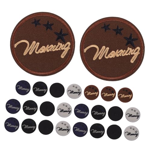 NUOBESTY 25 Stück Diy Applikationen für Kleidung Reparatur Patches für Jeans Hüte Jacken und Schuhe mit Stilvollen Designs von NUOBESTY