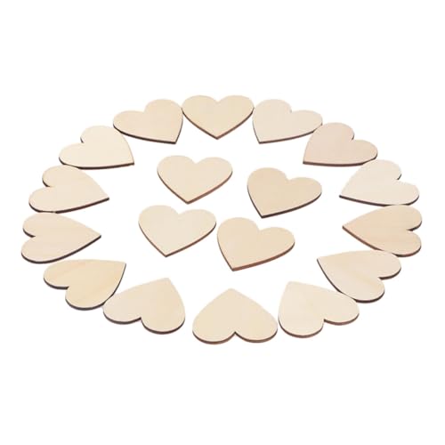 NUOBESTY 25 Stück Herz Holzscheiben mit Rinde Natürliche Holzrohlinge für DIY Basteln Scrapbooking Bemalbar Beidseitig Glatt Holzherzen Dekoration NUOBESTY 25 Stück Herz Holzscheiben mit Rinde Natürliche Holzrohlinge für DIY Basteln Scrapbooking Bemalbar Beidseitig Glatt Holzherzen Dekoration von NUOBESTY