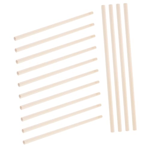 NUOBESTY 25 Stück Holzdübel basteln Holzstäbe rund Basteln mit Kindern Modellbau Material Bastelsets für Bastelmaterial Rundholzdübel Dübelstangen für Bastelarbeiten hölzern Beige NUOBESTY 25 Stück Holzdübel basteln Holzstäbe rund Basteln mit Kindern Modellbau Material Bastelsets für Bastelmaterial Rundholzdübel Dübelstangen für Bastelarbeiten hölzern Beige von NUOBESTY