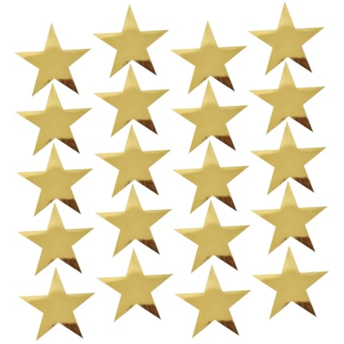 NUOBESTY 25 Stück Papiersterne Deko Goldene Ausschnitte für Hochzeiten und Partys Große Sternen Accessoires für Kreative Tischdekoration und Fotorequisiten NUOBESTY 25 Stück Papiersterne Deko Goldene Ausschnitte für Hochzeiten und Partys Große Sternen Accessoires für Kreative Tischdekoration und Fotorequisiten von NUOBESTY