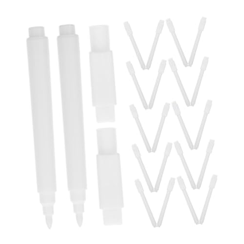 NUOBESTY 25 Stück Teiliges Whiteboard Marker mit Eraser Erasable Chalkboard Pens für Mehr Schnelle Löschung Vielseitig Einsetzbar für Kreative Anwendungen von NUOBESTY