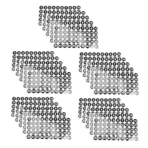 NUOBESTY 25Blatt Selbstklebende Wasserdichte Etiketten für Büro Lager und Effiziente Artikelorganisation NUOBESTY 25Blatt Selbstklebende Wasserdichte Etiketten für Büro Lager und Effiziente Artikelorganisation von NUOBESTY