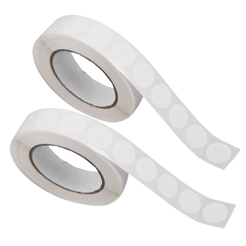 NUOBESTY 2Rollen Runde Wasserdichte Markierungsaufkleber mit À Selbstklebende Etiketten für Farbcodierung und Beschriftung im Büro Zuhause und Klassenzimmer NUOBESTY 2Rollen Runde Wasserdichte Markierungsaufkleber mit À Selbstklebende Etiketten für Farbcodierung und Beschriftung im Büro Zuhause und Klassenzimmer von NUOBESTY