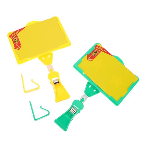 NUOBESTY 2St rahmen clip Dessertstände Ausstellungsregale Präsentationsständer aus preisschilder halter Preisanzeige Supermarktbedarf Preisschildhalter für Gemüse Plastik NUOBESTY 2St rahmen clip Dessertstände Ausstellungsregale Präsentationsständer aus preisschilder halter Preisanzeige Supermarktbedarf Preisschildhalter für Gemüse Plastik von NUOBESTY