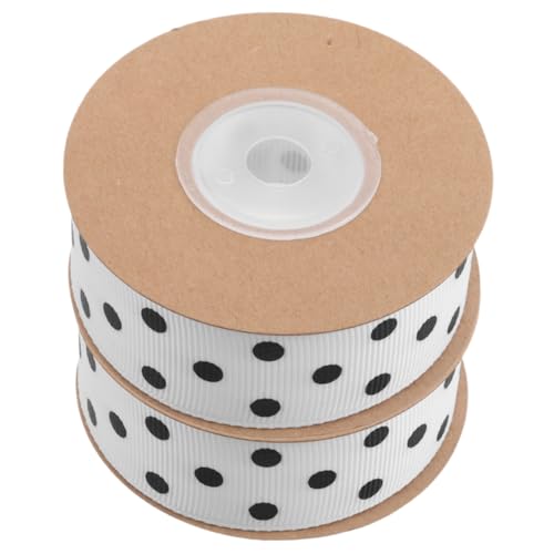 NUOBESTY 2Stücke Breites Gepunktetes Band À Yards Dekoratives Polyesterband für Projekte für Kränze und DIY Haaraccessoires NUOBESTY 2Stücke Breites Gepunktetes Band À Yards Dekoratives Polyesterband für Projekte für Kränze und DIY Haaraccessoires von NUOBESTY