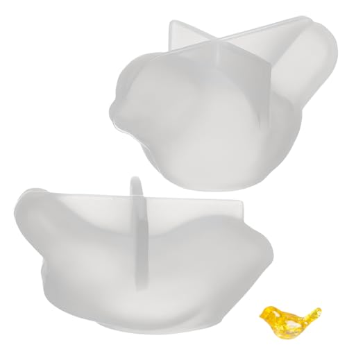 NUOBESTY 2Stücke DIY Kristall Silikonform für Dekoration Entzückende Silikonform für Epoxidharz Form für Projekte und von NUOBESTY