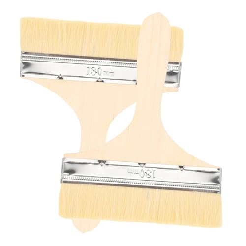 NUOBESTY 2Stücke Long Handle Malerei Pinsel mit Borsten für Wandmalerei Öl und Aquarellmalerei Langlebig und Leicht zu Reinigen NUOBESTY 2Stücke Long Handle Malerei Pinsel mit Borsten für Wandmalerei Öl und Aquarellmalerei Langlebig und Leicht zu Reinigen von NUOBESTY
