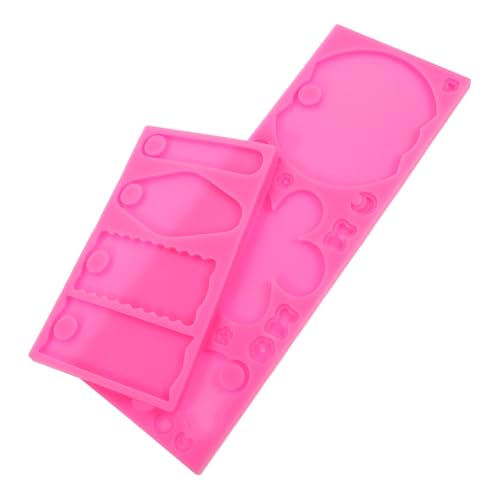 NUOBESTY 2Stücke Silikonform Für Tumbler Namensschilder DIY Tassen Dekorationsform Für Harz Epoxidharz Für Namensschilder Und Persönliche Tassenverzierungen von NUOBESTY