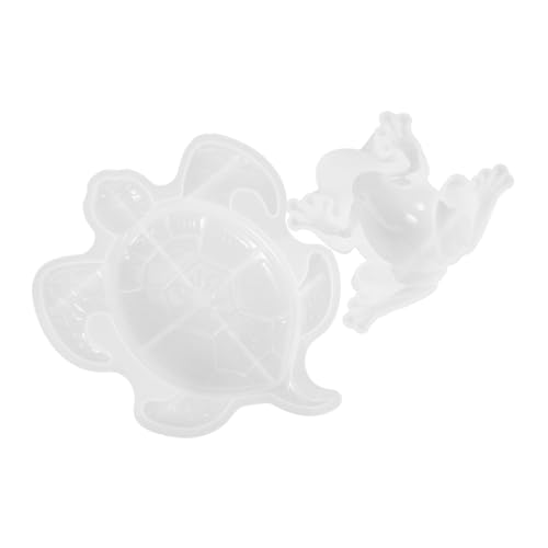 NUOBESTY 2Stücke Silikonform für Tiere Schildkröte und Frosch DIY Gießform für Kreative Bastelprojekte für Anfänger und Fortgeschrittene mit Glatter Innenseite für Einfache NUOBESTY 2Stücke Silikonform für Tiere Schildkröte und Frosch DIY Gießform für Kreative Bastelprojekte für Anfänger und Fortgeschrittene mit Glatter Innenseite für Einfache von NUOBESTY