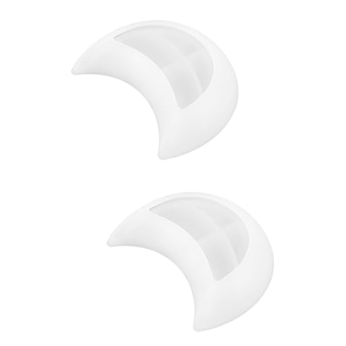 NUOBESTY 2stücke Silikon-mondform Gießform Für Epoxidharz Flexible Und Langlebige Silikonform Für Kreative Bastelprojekte Einfaches Entformen Für Tabletts Und Dekorationen NUOBESTY 2stücke Silikon-mondform Gießform Für Epoxidharz Flexible Und Langlebige Silikonform Für Kreative Bastelprojekte Einfaches Entformen Für Tabletts Und Dekorationen von NUOBESTY