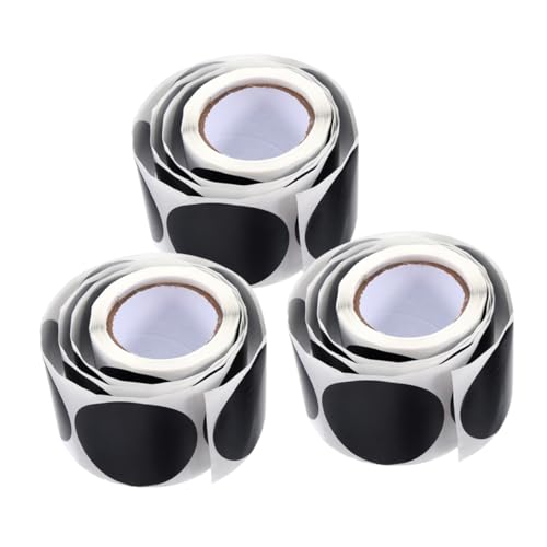 NUOBESTY 3 Rollen Gewürzglas Etiketten Runde Wiederverwendbare Tafel Aufkleber Selbstklebende Blanko Labels für Küchenorganisation Vintage Design zur Schnellen Gewürzidentifikation und NUOBESTY 3 Rollen Gewürzglas Etiketten Runde Wiederverwendbare Tafel Aufkleber Selbstklebende Blanko Labels für Küchenorganisation Vintage Design zur Schnellen Gewürzidentifikation und von NUOBESTY