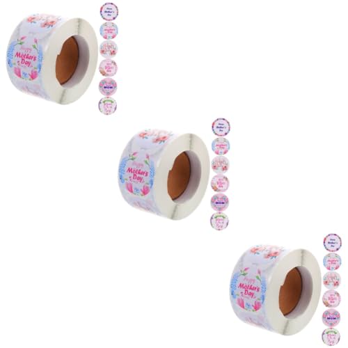 NUOBESTY 3 Rollen Siegel etikett Happy Mothers Day Schild Dekoration Etiketten Mütter Stichworte Aufkleber Türschild zum Muttertag Muttertags-Tag muttertag dekorationen Muttertagsdekoration NUOBESTY 3 Rollen Siegel etikett Happy Mothers Day Schild Dekoration Etiketten Mütter Stichworte Aufkleber Türschild zum Muttertag Muttertags-Tag muttertag dekorationen Muttertagsdekoration von NUOBESTY