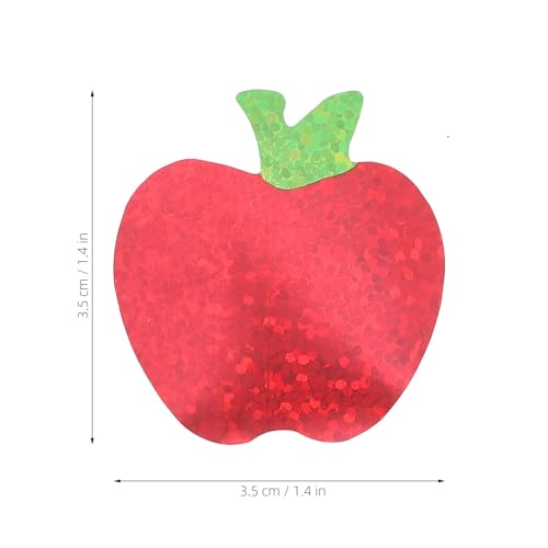 NUOBESTY 3 Rollen Weihnachts- -Apfel-Aufkleber – selbstklebende Siegeletiketten für Umschläge, Behälterverpackungen – Obstsiegel-Aufkleber zum Verpacken von Geschenken für Feiertage NUOBESTY 3 Rollen Weihnachts- -Apfel-Aufkleber – selbstklebende Siegeletiketten für Umschläge, Behälterverpackungen – Obstsiegel-Aufkleber zum Verpacken von Geschenken für Feiertage von NUOBESTY