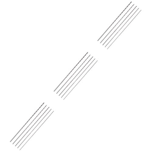 NUOBESTY 3 Sätze Bohrer-set Hartmetall Extra Lange Bohrer Großer Bohrer Breites Bohrer Schlangenbohrer Hochgeschwindigkeitsstahl Silber 5 Stücke * 3 NUOBESTY 3 Sätze Bohrer-set Hartmetall Extra Lange Bohrer Großer Bohrer Breites Bohrer Schlangenbohrer Hochgeschwindigkeitsstahl Silber 5 Stücke * 3 von NUOBESTY