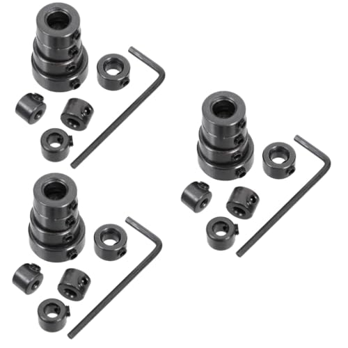 NUOBESTY 3 Sätze Bohrtiefenbegrenzer Verstellbare Bohrkranz Halter für Holzarbeiten Carbonstahl Präzise Tiefeneinstellung für Diy Projekte mit Sechskantschlüssel NUOBESTY 3 Sätze Bohrtiefenbegrenzer Verstellbare Bohrkranz Halter für Holzarbeiten Carbonstahl Präzise Tiefeneinstellung für Diy Projekte mit Sechskantschlüssel von NUOBESTY