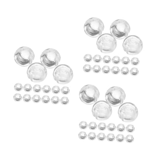 NUOBESTY 3 Sätze Kettenstopper Für Jalousien Transparente Bead Chain Stops Für Vertikale Vorhänge Ersatzteile Für Geeignete Blindstopper Für Wohnräume Badezimmer Und Küchen 24 Stück * 3 von NUOBESTY