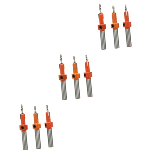 NUOBESTY 3 Sätze Senkbohrer Bohren Versenken Gegenversinken Granit Loch Kernbohrer Spiralbohrer Holzbearbeitungs-plug-fase Fasenbohrwerkzeug Hochgeschwindigkeitsstahl Orange 3 Stück * 3 NUOBESTY 3 Sätze Senkbohrer Bohren Versenken Gegenversinken Granit Loch Kernbohrer Spiralbohrer Holzbearbeitungs-plug-fase Fasenbohrwerkzeug Hochgeschwindigkeitsstahl Orange 3 Stück * 3 von NUOBESTY