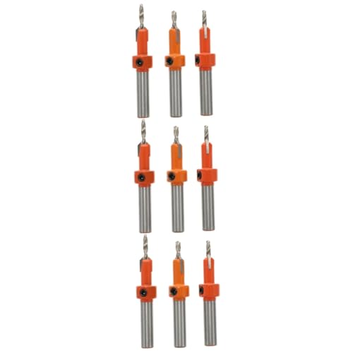 NUOBESTY 3 Sätze Senkbohrer Holzbearbeitung Kernbohrer Gegenversinken Granit Loch Versenken Fase Holzkorkbohrer Holzstopfenschneider Anfasfräser Hochgeschwindigkeitsstahl Orange 3 Stück * 3 NUOBESTY 3 Sätze Senkbohrer Holzbearbeitung Kernbohrer Gegenversinken Granit Loch Versenken Fase Holzkorkbohrer Holzstopfenschneider Anfasfräser Hochgeschwindigkeitsstahl Orange 3 Stück * 3 von NUOBESTY