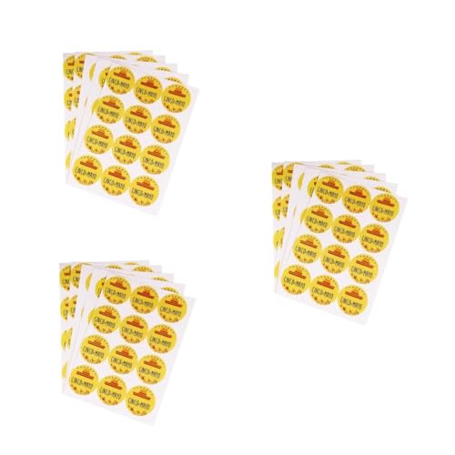NUOBESTY 3 Sätze Siegelaufkleber Für Cinco De Mayo Aufkleber Partyzubehör Papiertüte Geschenkanhänger Runder Tütenaufkleber Cinco De Mayo Siegelaufkleber Mexiko 24 Blätter * 3 von NUOBESTY