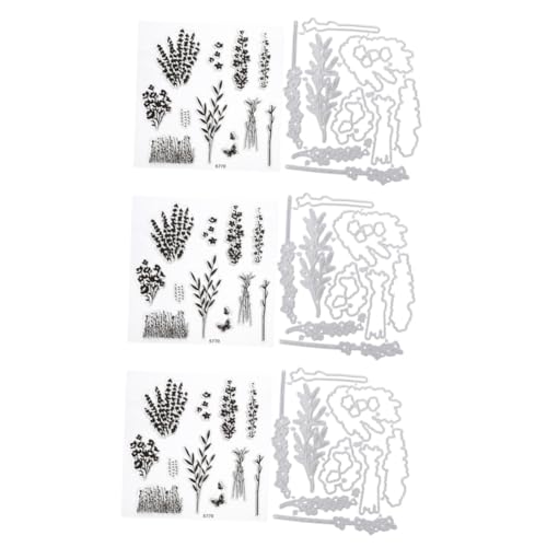 NUOBESTY 3 Sätze Stanzformen Set für Kartenherstellung Metall Schneide und Prägewerkzeuge für Diy Scrapbooking Passend für Verschiedene Papiersorten für Kreative und Bastelprojekte NUOBESTY 3 Sätze Stanzformen Set für Kartenherstellung Metall Schneide und Prägewerkzeuge für Diy Scrapbooking Passend für Verschiedene Papiersorten für Kreative und Bastelprojekte von NUOBESTY