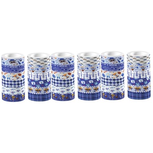 NUOBESTY 3 Sätze Transparentes Washi Tape Für Bastelarbeiten Klebeband Für Diy Scrapbooking Und Journaling Geschenkverpackung Für Vaterstag 12 Rollen * 3 NUOBESTY 3 Sätze Transparentes Washi Tape Für Bastelarbeiten Klebeband Für Diy Scrapbooking Und Journaling Geschenkverpackung Für Vaterstag 12 Rollen * 3 von NUOBESTY