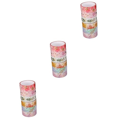 NUOBESTY 3 Sätze Washi-tape Für Zeitschrift Wickelband Party Decoration Party Dekoration Entfernbar Bildbuch Dekoration Diy Klebeband Dekoratives Klebeband Selber Machen Papier 6 Rollen * 3 NUOBESTY 3 Sätze Washi-tape Für Zeitschrift Wickelband Party Decoration Party Dekoration Entfernbar Bildbuch Dekoration Diy Klebeband Dekoratives Klebeband Selber Machen Papier 6 Rollen * 3 von NUOBESTY
