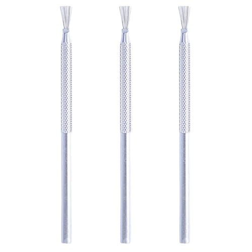 NUOBESTY 3 Stk Werkzeugpinsel aus Ton Keramik-Bildhauerwerkzeug Drahtbürste kratzen DIY-Werkzeuge Modellierpinsel aus Töpferwerkzeuge ultraleicht Skulptur Papier Ton Rostfreier Stahl FüR Skulpturen NUOBESTY 3 Stk Werkzeugpinsel aus Ton Keramik-Bildhauerwerkzeug Drahtbürste kratzen DIY-Werkzeuge Modellierpinsel aus Töpferwerkzeuge ultraleicht Skulptur Papier Ton Rostfreier Stahl FüR Skulpturen von NUOBESTY