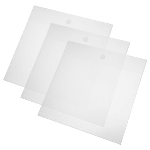 NUOBESTY 3 Stück Aufbewahrungstasche Aus Scrapbook-papier Aufbewahrungstasche Für Dokumente Übersichtlicher Dokumentenordner Durchsichtige Plastikhüllen Poly-dateiordner Transparent Pp NUOBESTY 3 Stück Aufbewahrungstasche Aus Scrapbook-papier Aufbewahrungstasche Für Dokumente Übersichtlicher Dokumentenordner Durchsichtige Plastikhüllen Poly-dateiordner Transparent Pp von NUOBESTY