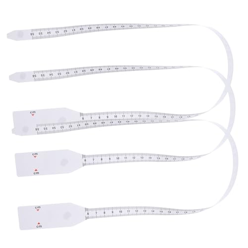 NUOBESTY 3 Stück Einziehbares Maßband für Körpermaße Flexibles Schneidermaßband für Kopf und Armumfang Tragbar und Präzise für Näh und Bastelarbeiten Zufällige Farbe Zufällige Farbe von NUOBESTY