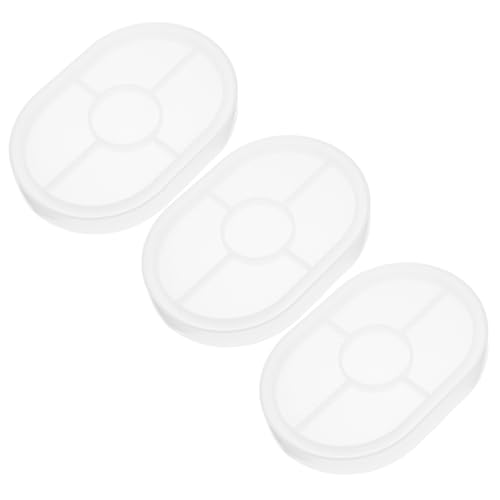 NUOBESTY 3 Stück Epoxidharz Formen für Diy Handwerk für Untersetzer Schmuck und Deko Tabletts NUOBESTY 3 Stück Epoxidharz Formen für Diy Handwerk für Untersetzer Schmuck und Deko Tabletts von NUOBESTY