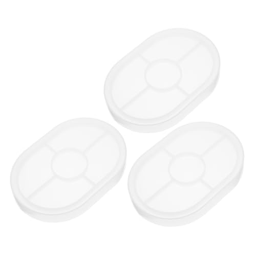 NUOBESTY 3 Stück Epoxidharz Untersetzer und Schmuckablage Gießform Vielseitige Diy Bastelmaterialien für Kreative Projekte NUOBESTY 3 Stück Epoxidharz Untersetzer und Schmuckablage Gießform Vielseitige Diy Bastelmaterialien für Kreative Projekte von NUOBESTY