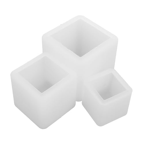 NUOBESTY 3 Stück Harzwürfelform Klare Harzformen Konservierungsform Quadratische Harzform Silikonform Selber Machen Gießformen Aus Harz Silikon Blume Harzform Harzgussform Kieselgel Weiß NUOBESTY 3 Stück Harzwürfelform Klare Harzformen Konservierungsform Quadratische Harzform Silikonform Selber Machen Gießformen Aus Harz Silikon Blume Harzform Harzgussform Kieselgel Weiß von NUOBESTY