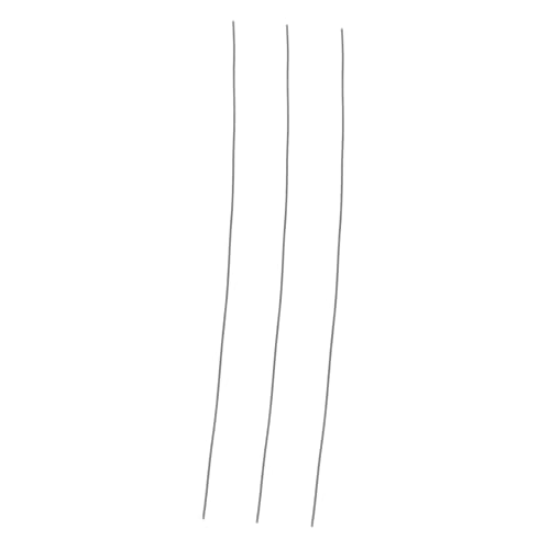 NUOBESTY 3 Stück Keramisch hängende Wolframdraht Keramik Schmuck Draht Brenndraht für Keramik Ofenzubehör für Keramik Bastelbedarf Keramik Draht für Ringe Keramik -DIY -Werkzeuge Silver von NUOBESTY